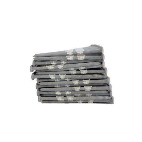 FR.131-314GRS 21 Degree .131" x 3-1/4" Plastic Collated Galvanized Ring Shank Full Round Head Framing Nails (2000 Count)