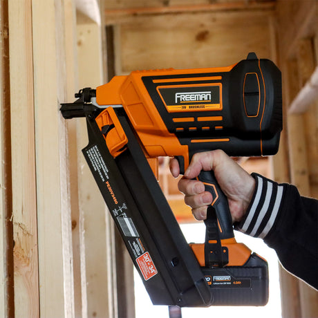 PE20VT3490 20 Volt Cordless and Brushless 34 Degree 3-1/2" Framing Nailer (Tool Only)