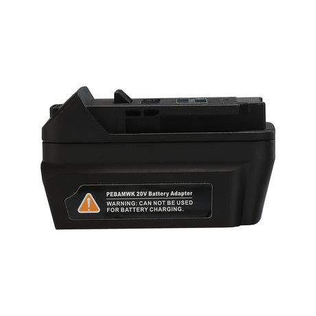 PEBAMWK 20 Volt Lithium-Ion Battery Adapter for MilwaukeeÂ® Batteries