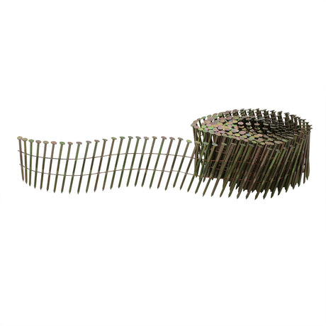 SNRSG92-225WC 15 Degree 2-1/4" Wire Collated Galvanized Ring Shank Coil Siding Nails (3600 Count)